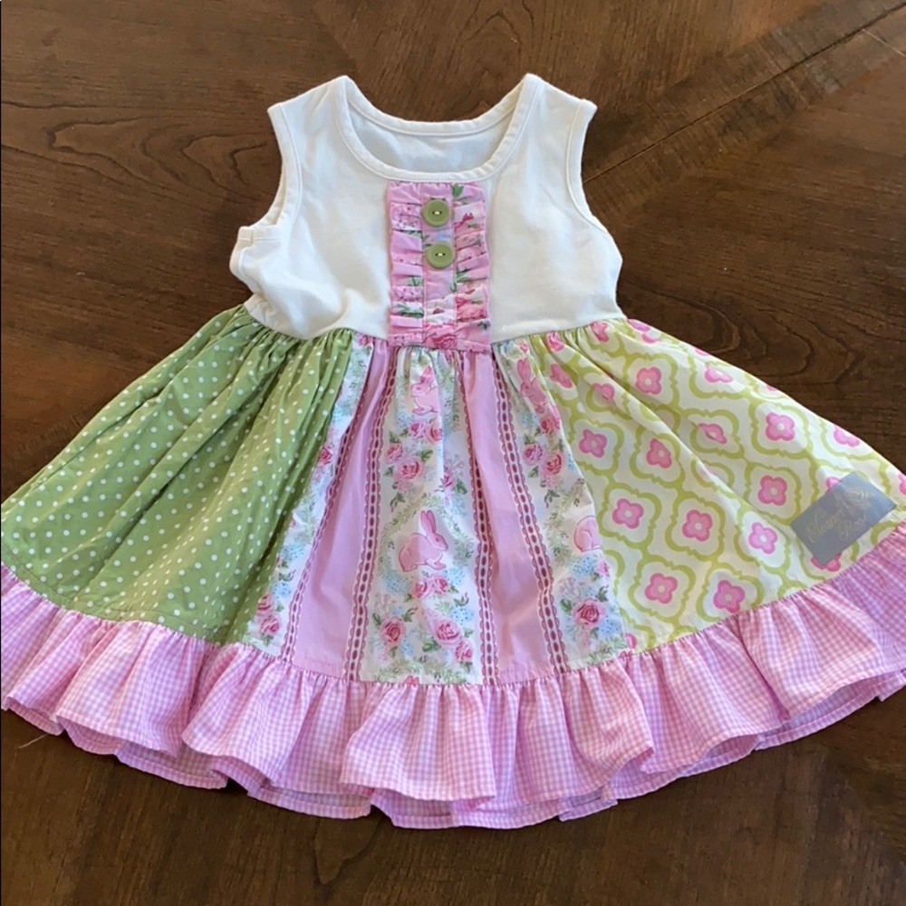 Eleanor Rose sleeveless Easter dress